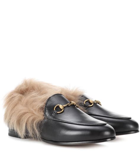 gucci loafers women deals|gucci loafers with fur women.